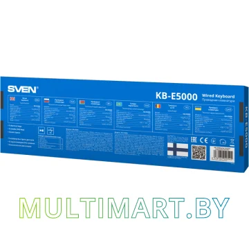 Клавиатура SVEN KB-E5000 картинка 6